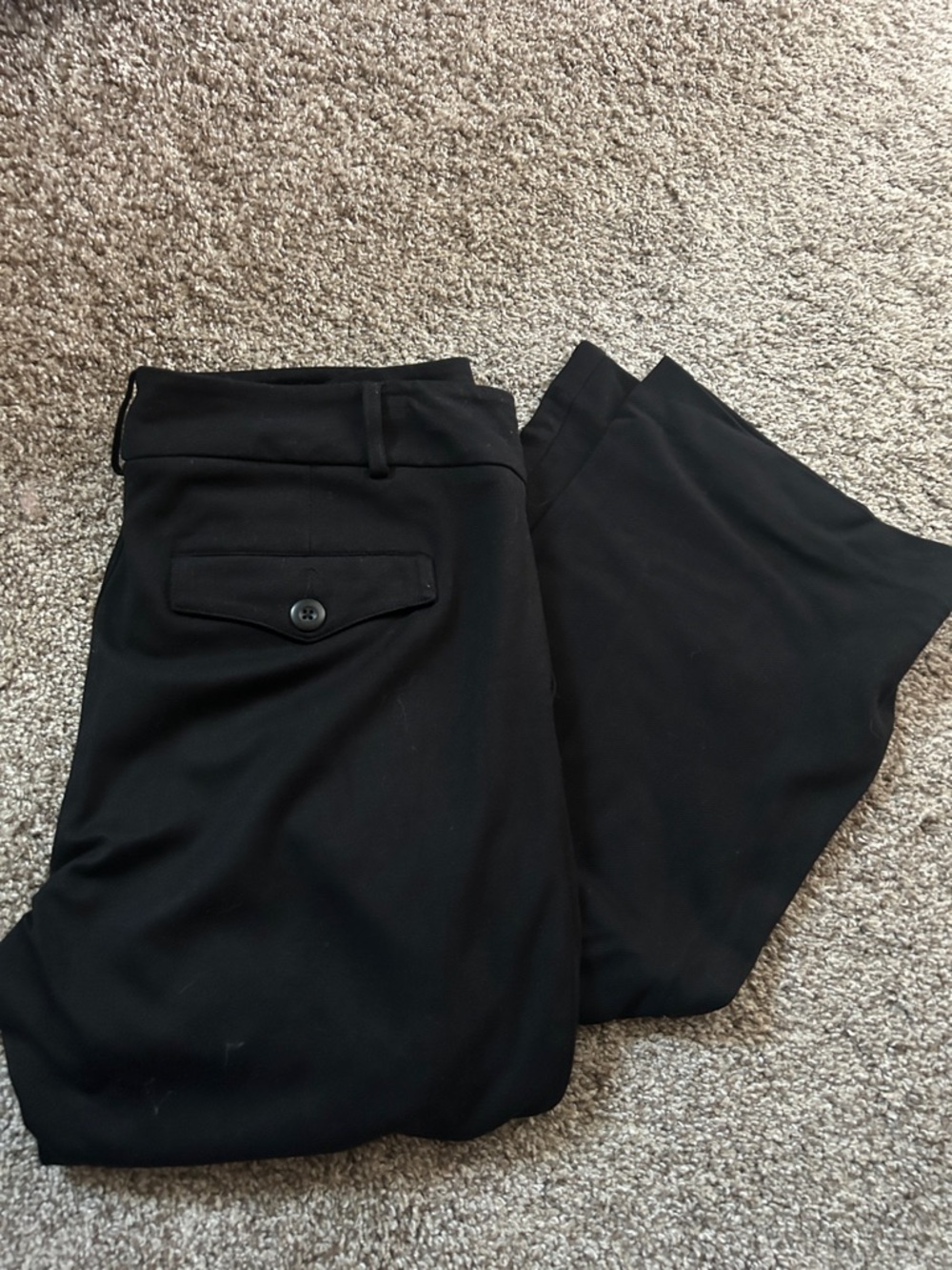 CAbi Black Men's Dress Pants - Sleek Tailored Trousers